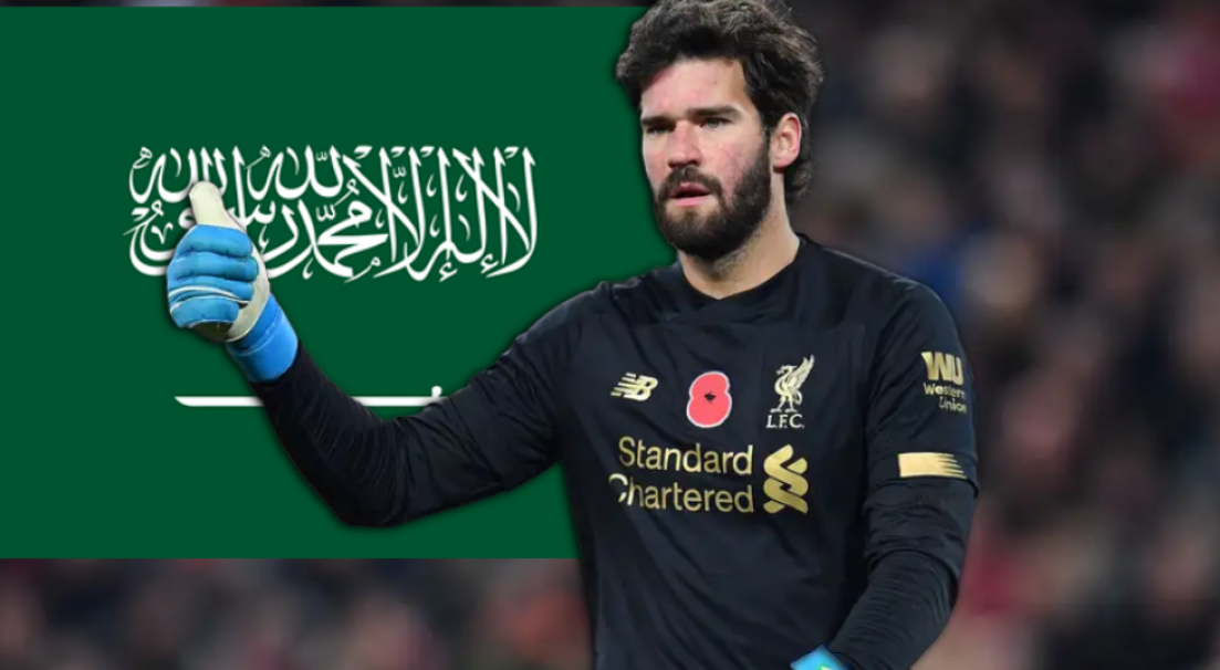 Jo vetëm Salah, edhe Alisson Becker tundohet nga oferta prej Arabisë Saudite