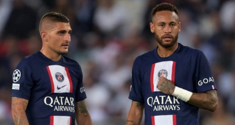 PSG u tregon derën pesë yjeve të ekipit: Në listë edhe Neymar dhe Verratti