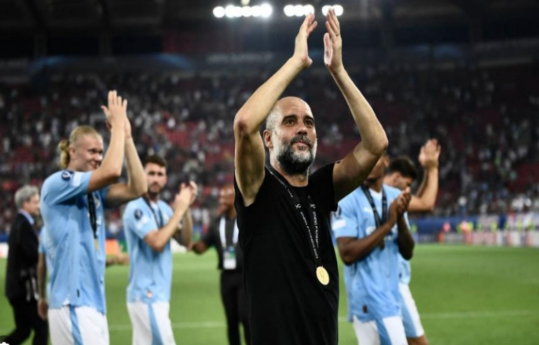 Guardiola pas trofeut të Superkupës: Vërtet jemi të lumtur