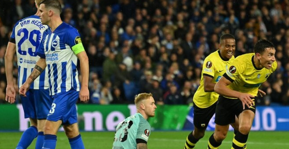 Brighton dështon ndaj AEK, West Ham bën detyrën ndaj Backa Topola