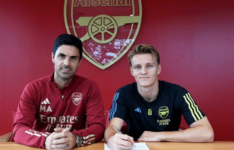 Arteta i lumtur me rinovimin e Odegaard: Lajm i madh për Arsenalin