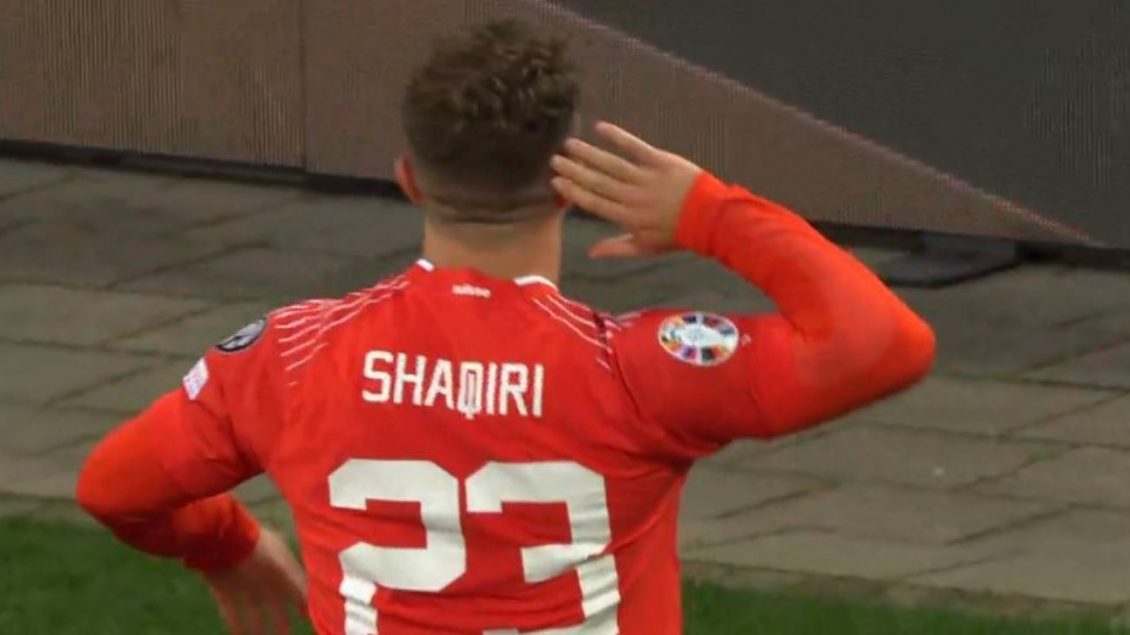 Super Shaqiri shënon super gol për Zvicrën