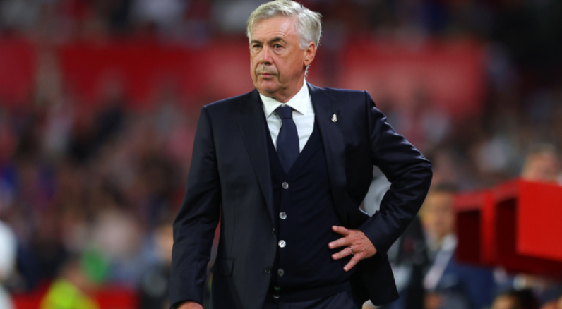 Ancelotti kritikon arbitrin pas barazimit me Sevillan