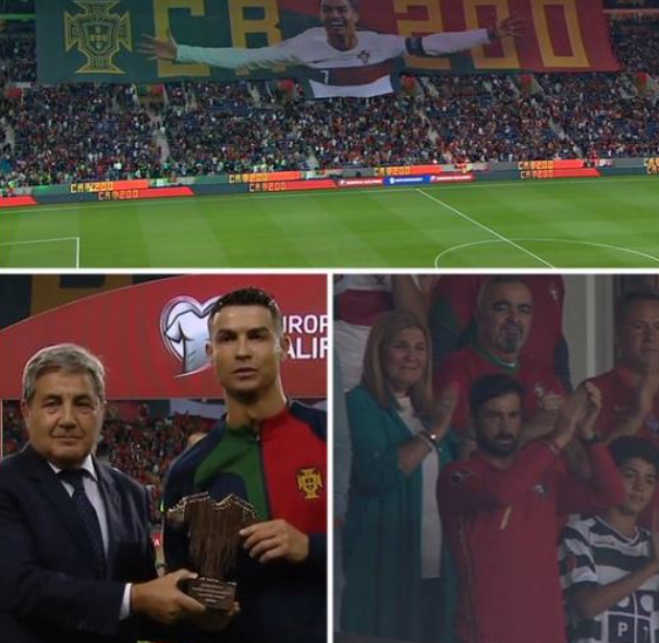 200 ndeshje me kombëtaren e Portugalisë, Cristiano Ronaldos i bëjnë nderimin special