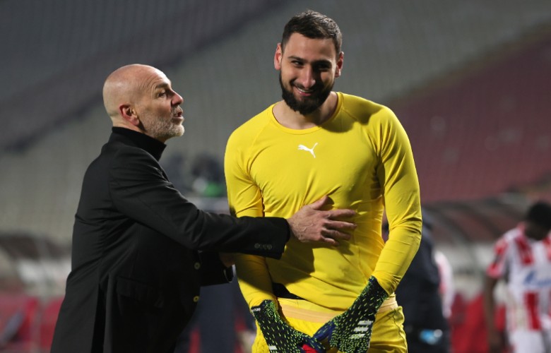 Pioli në prag të sfidës me PSG-n: Do ta përqafoj Donnarumma-n