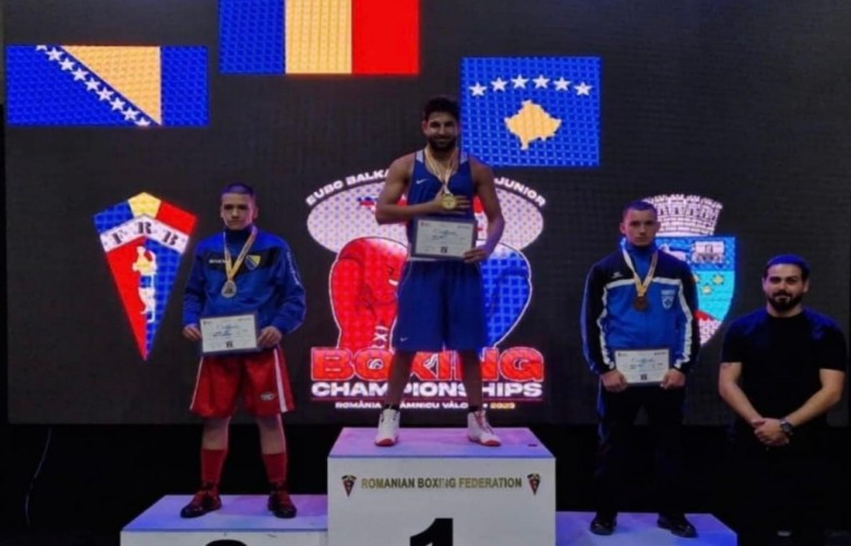 Boksieri nga Kosova fiton Medaljen e Artë në Kampionatin Ballkanik