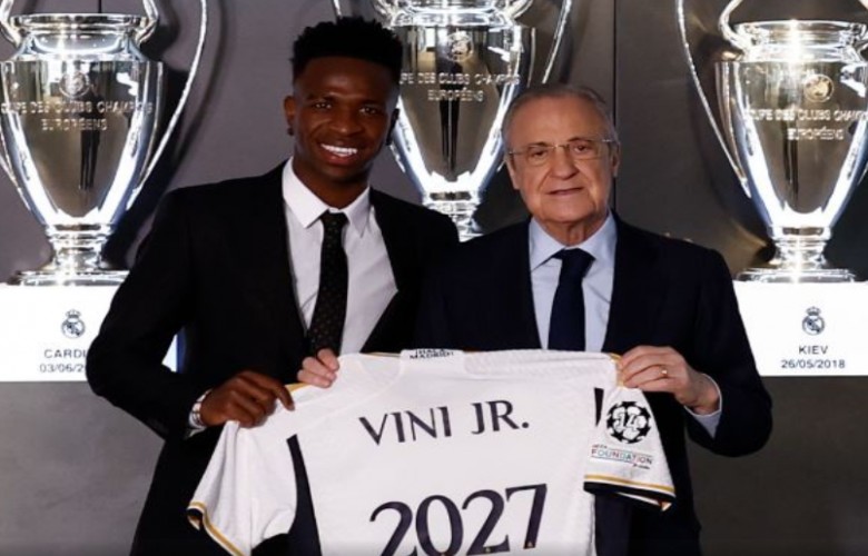 Vinicius firmos kontratën e re me Real Madridin