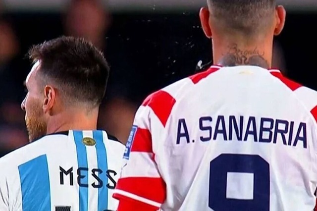 Messi-Sanabria, çfarë zënke!