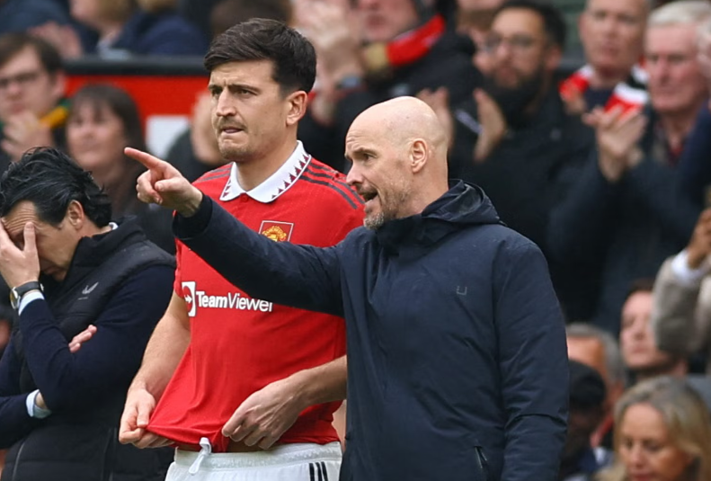 Ten Hag dhe Maguire, më të mirët e nëntorit në Premier League