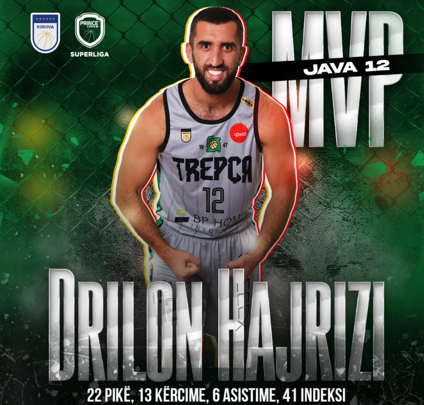 Drilon Hajrizi, MVP i javës së 12-të