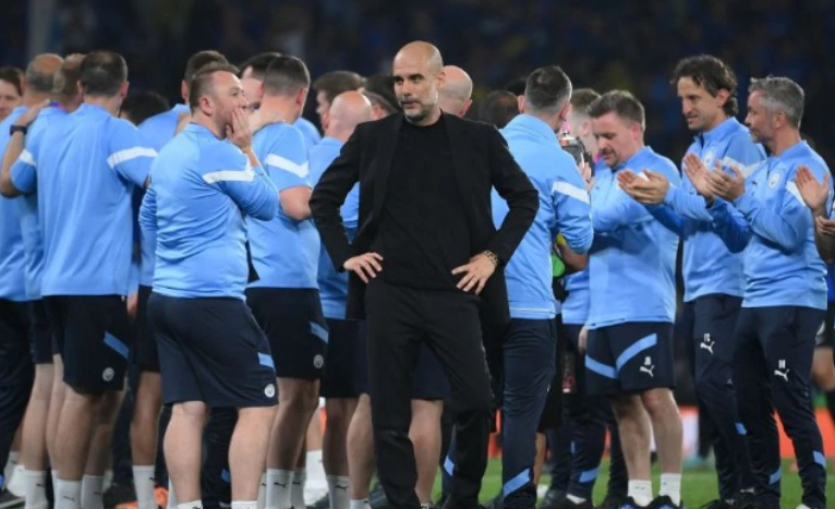 Guardiola: Larg medias sociale