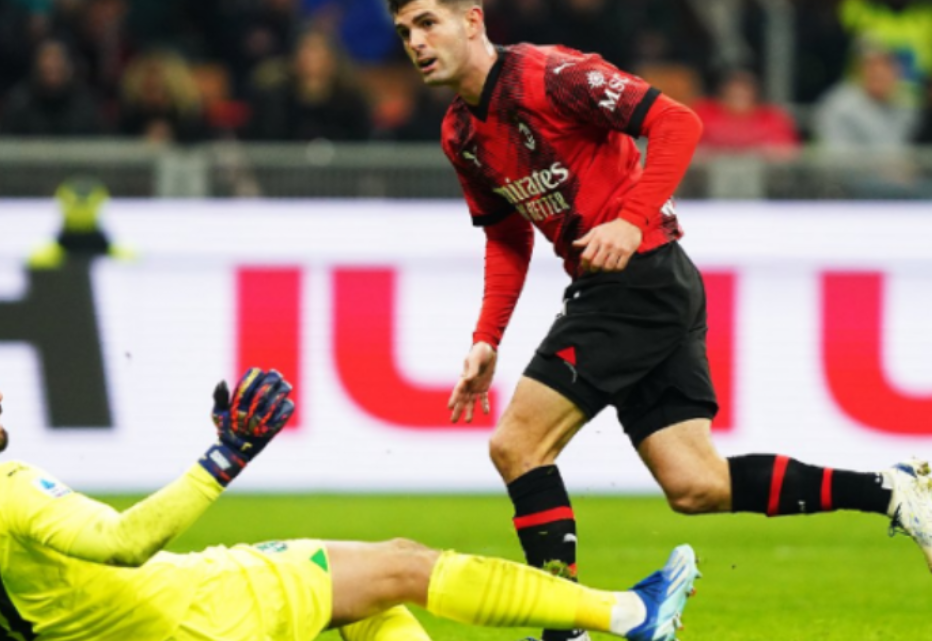 Milani i falet Pulisic