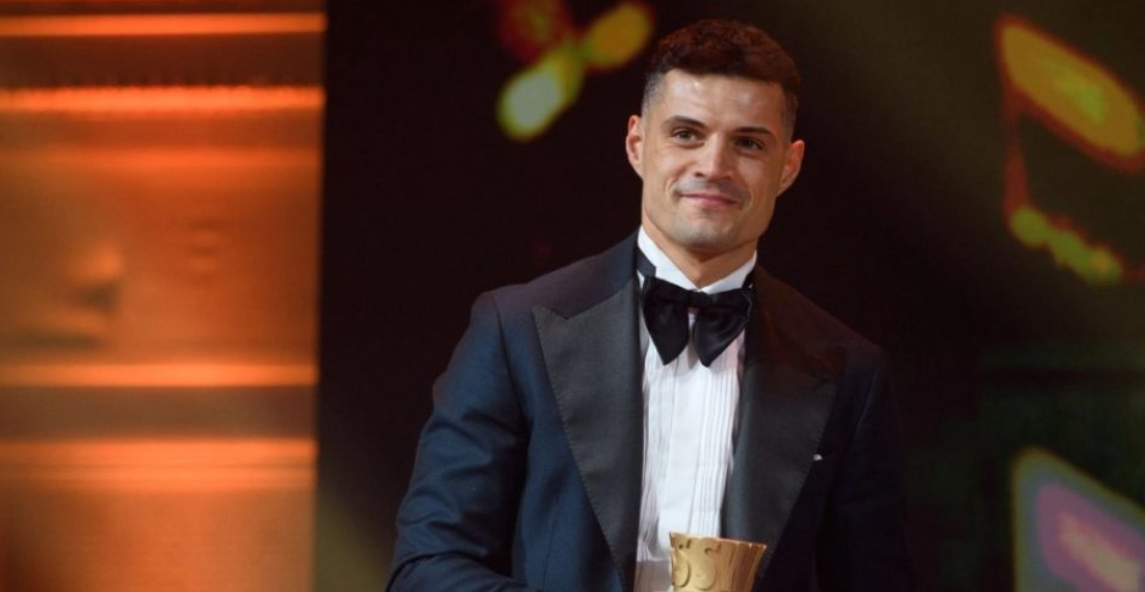 Granit Xhaka më i mirë i Zvicrës për vitin 2023