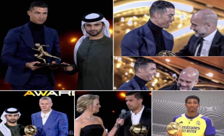 Globe Soccer Awards: City, Haaland e Guardiola, “triplet” nga Cristiano Ronaldo