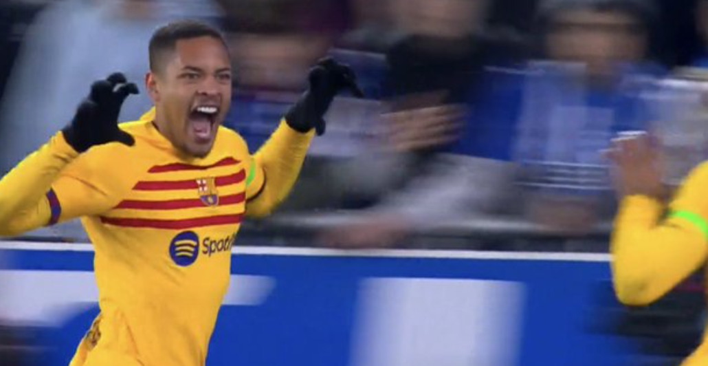 Barcelona nuk gabon ndaj Alaves, Vitor Roque me gol dhe karton të kuq