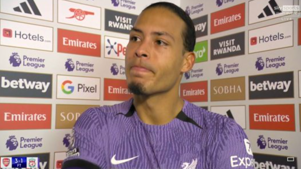 Humbja e Liverpool ndaj Arsenal, Van Dijk: Faji im, ata kaluan në avantazh pas gabimit që bëra