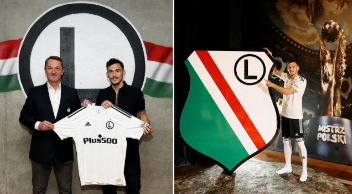 Legia Warszawa prezanton Zybën, kosovari premton më të mirën