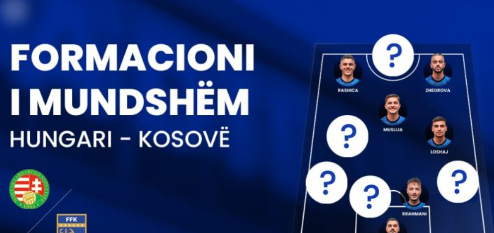 Foda me pesë ndryshime nga ndeshja e kaluar, formacioni i mundshëm i Kosovës përballë Hungarisë