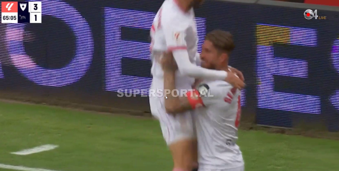 Ramos realizon super gol, Sevilla rikthehet te fitorja pas dy javësh dhe merr 3 pikët ndaj Sociedad