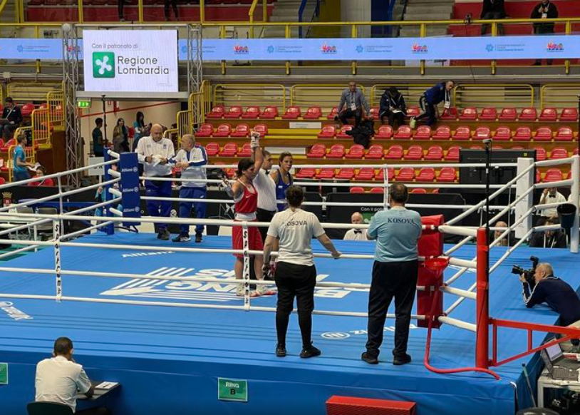 Donjeta Sadiku mposht greken, prek çerekfinalen