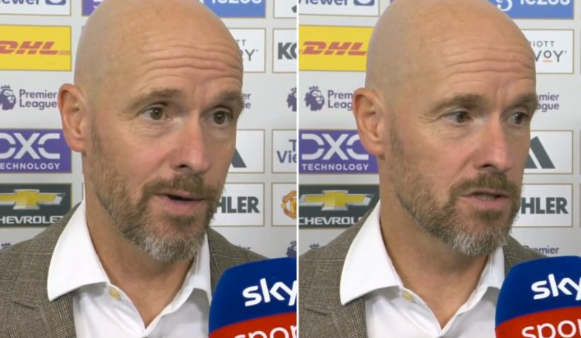 Ten Hag befason me deklaratën pas humbjes së Man United në derbi