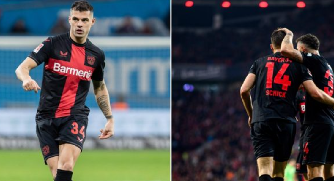 Granit Xhaka thyen rekorde në fitoren e Bayer Leverkusen – numri i pasimeve të tij është thjeshtë i jashtëzakonshëm