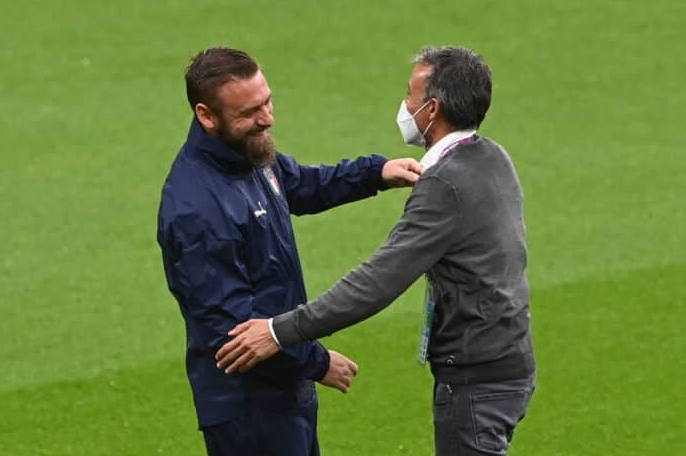 Enrique: De Rossi do të ketë të ardhme të madhe si trajner