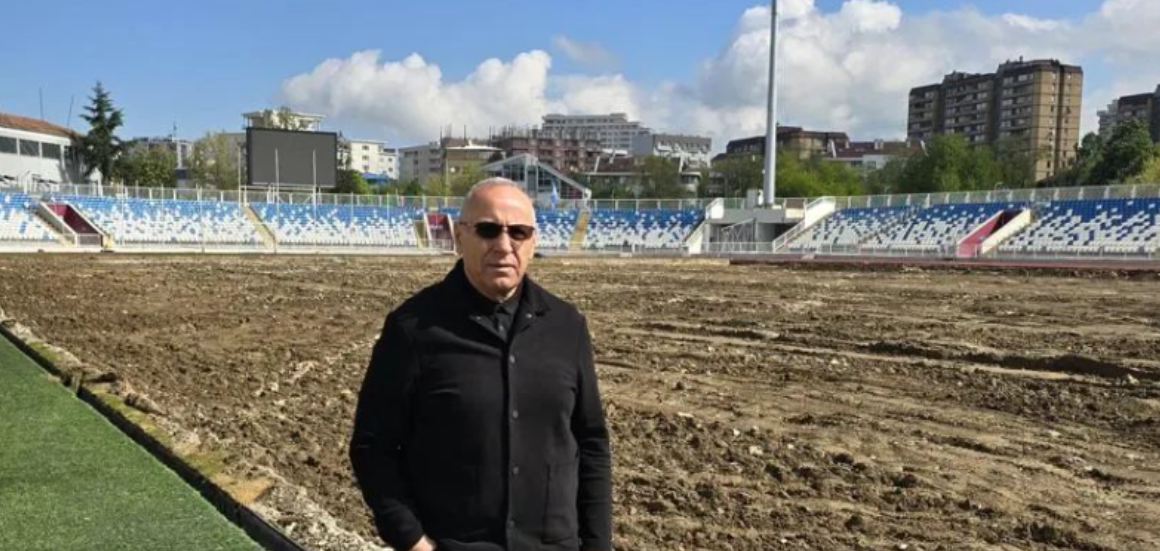 Presidenti i FFK-së: Çdo ditë qëndroj për vizitë në stadium për të ndjekur progresin e punimeve