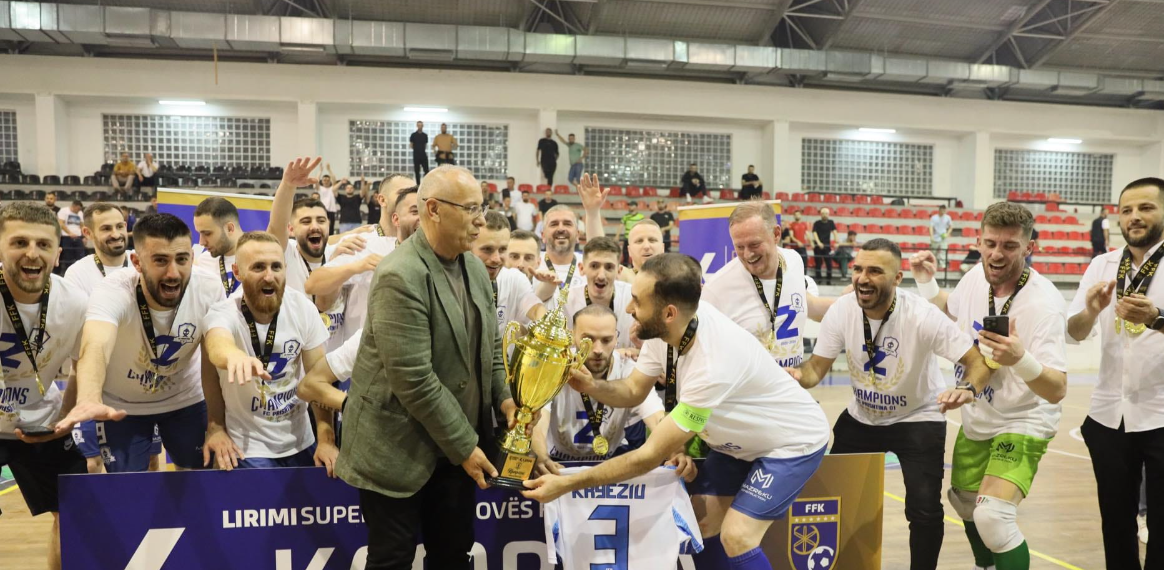 Prishtina 01 kampion në Superligën e Kosovës në futsall