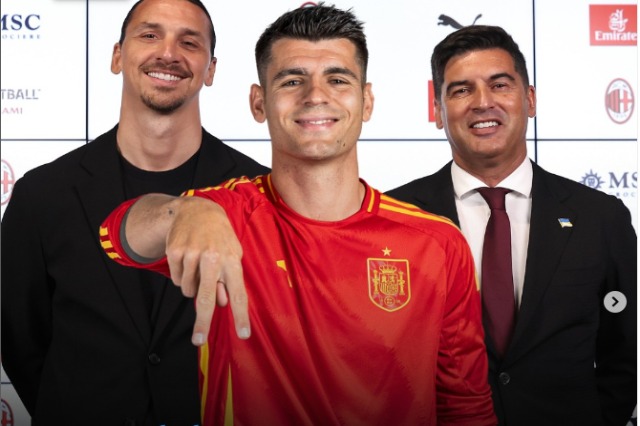 Morata te Milani:  U binda nga Zlatan dhe Fonseca