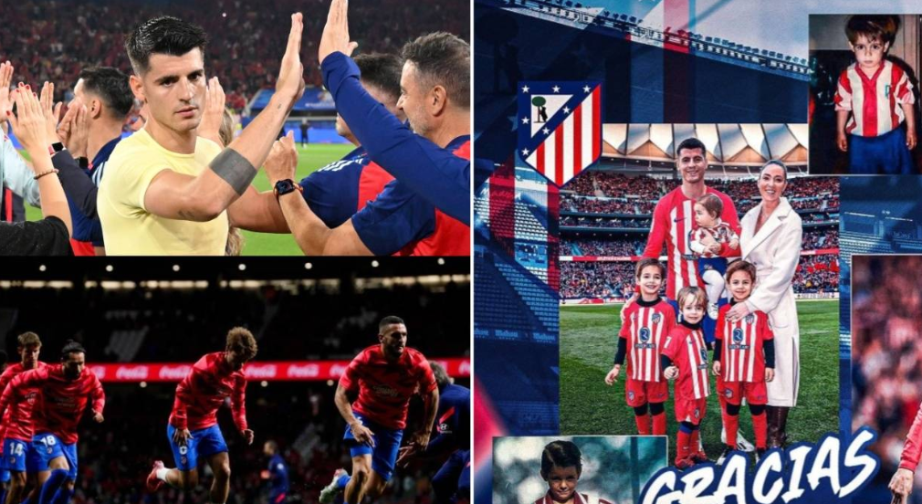 Dedikimi i veçantë i Moratës: Vëlla, ti je Atletico Madrid! Do të më mungosh