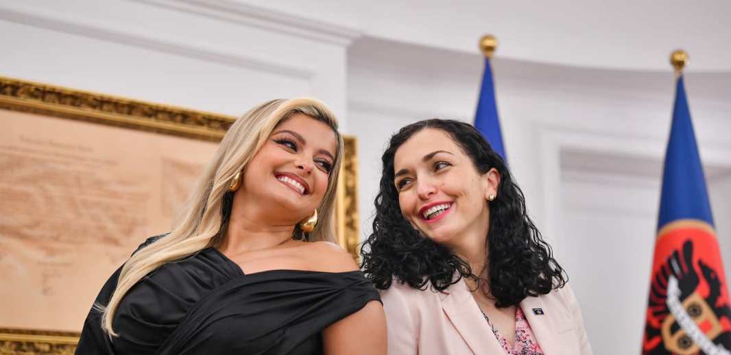 Osmani mirëpret këngëtaren shqiptare Bebe Rexha: Krenare me sukseset e secilit shqiptar, anekënd botës