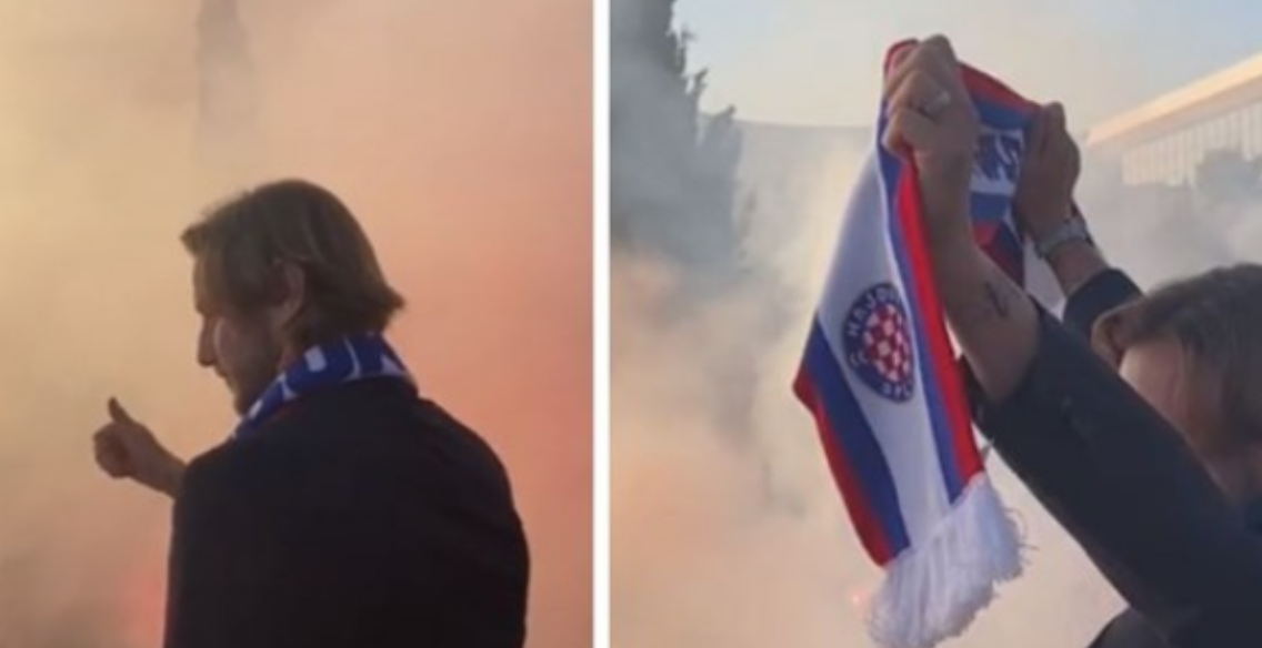 Skena spektakolare nga pritja e Ivan Rakiticit te Hajduk Split – mesfushori do titullin (VIDEO)