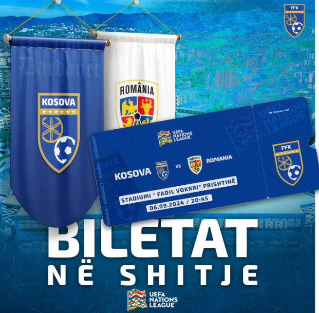 Kosova-Rumania, dalin në shitje biletat