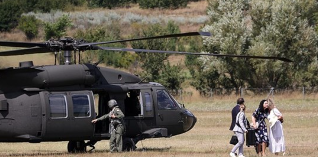 E ftuar nga Milanoviq, Osmani arrin në Sinj të Kroacisë me helikopterin “Black Hawk”