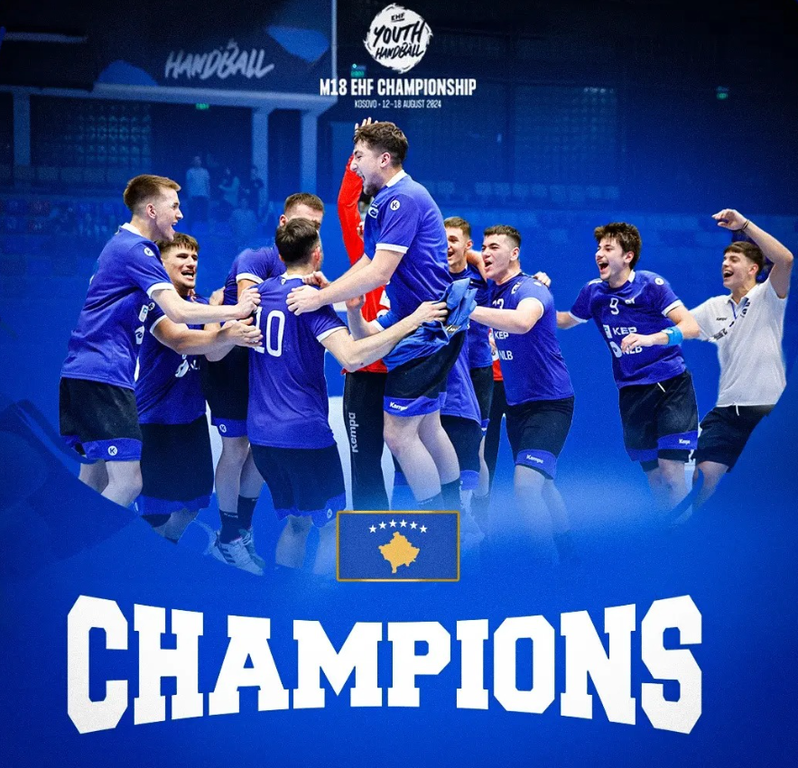 Kosova U18 kampione e Evropianit