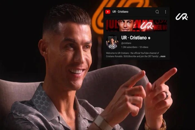 “CR7” hap kanal në “YouTube” dhe vendos menjëherë rekord