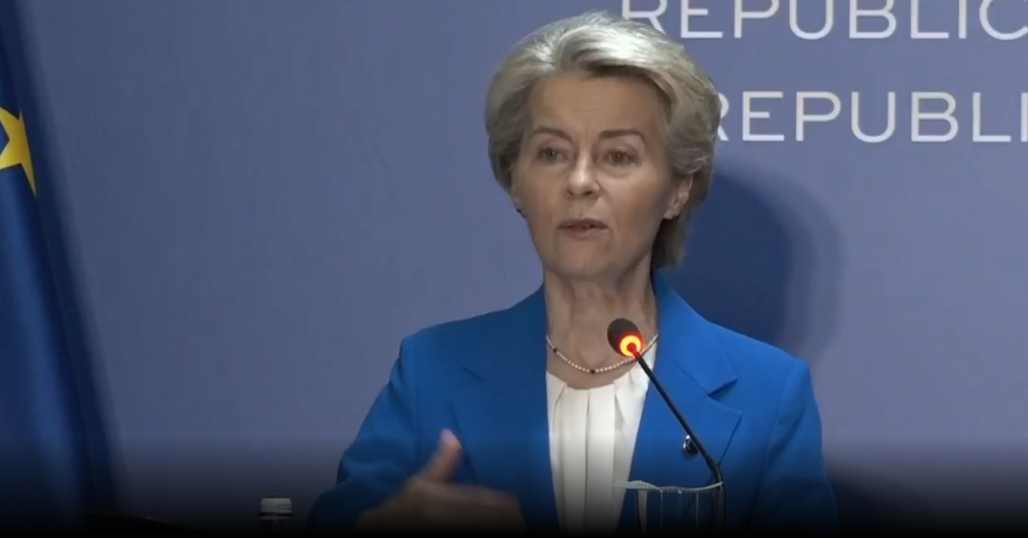 Von der Leyen: Duhet ende punë për t’i hequr masat ndaj Kosovës