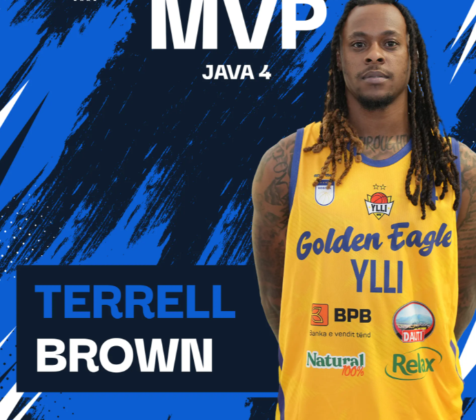 Brown, MVP i javës së katërt