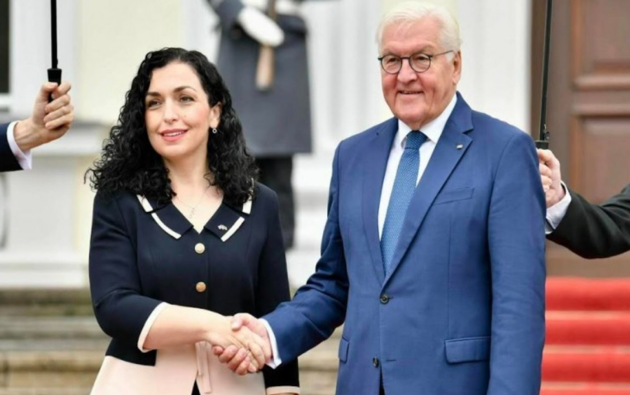 Osmani takon Steinmeier: Gjermania, aleate e Kosovës për integrim ndërkombëtarë