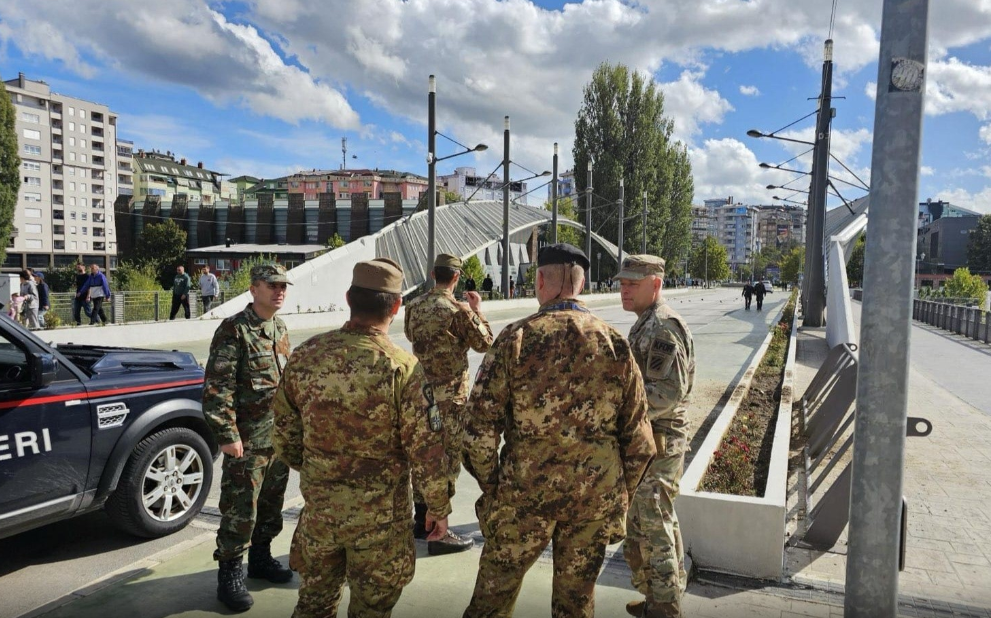 Forcat Reaguese të Aleatëve shfaqen te ‘Ura e Ibrit’ dhe në pjesë tjera në Veri