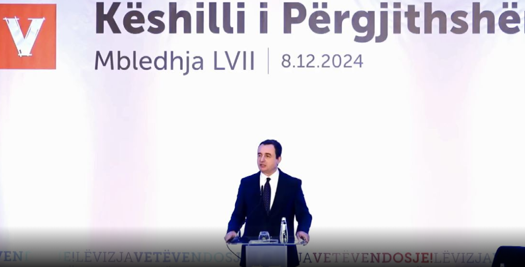 Albin Kurti, kandidati i vetëm për kryeministër nga LV-ja