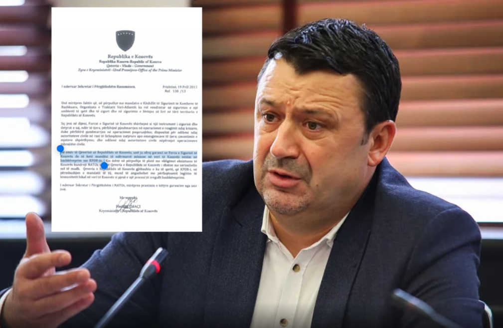 Publikon letrën e Thaçit për FSK-në në veri: Po e përdorni për t’i mbuluar dështimet, boll ma me spekulime – ju ka ardhur fundi