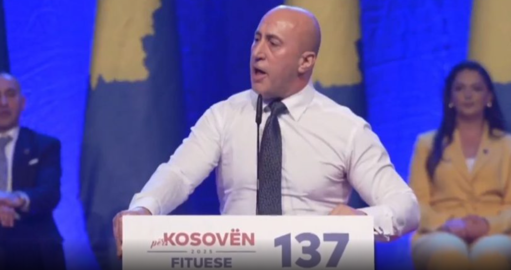 Ramush Haradinaj e nis fushatën me ‘shko, Albin’:  Ai është njëri i ligë