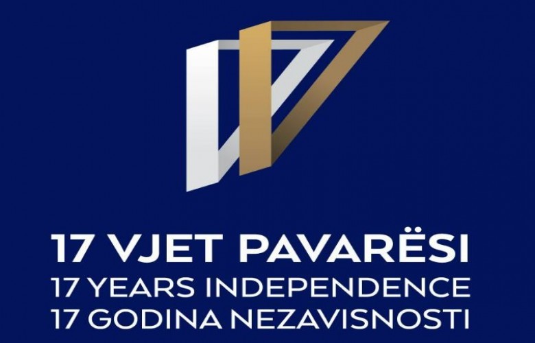 Qeveria prezanton logon e 17-vjetorit të pavarësisë