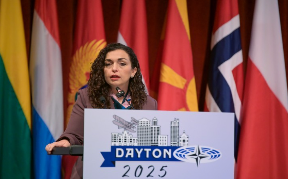 Presidentja Osmani: Është koha që NATO t’i hapë dyert për Republikën e Kosovës Presidentja Osmani: Është koha që NATO t’i hapë dyert për Republikën e Kosovës