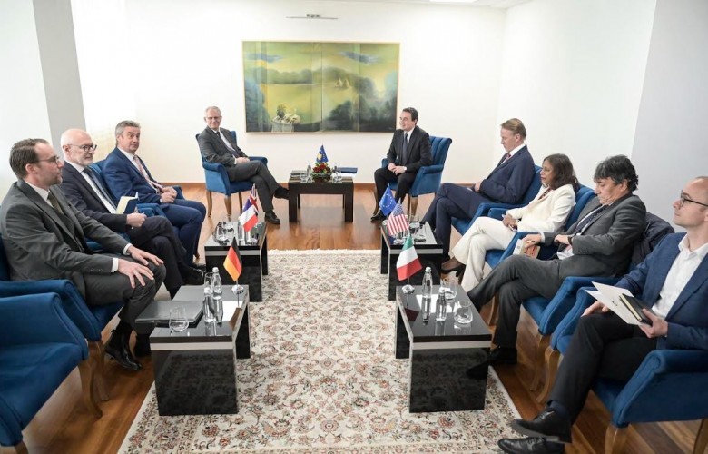 Kryeministria: Anëtarësimi në KiE temë qendrore e takimit Kurti – QUINT-i Kryeministria: Anëtarësimi në KiE temë qendrore e takimit Kurti – QUINT-i