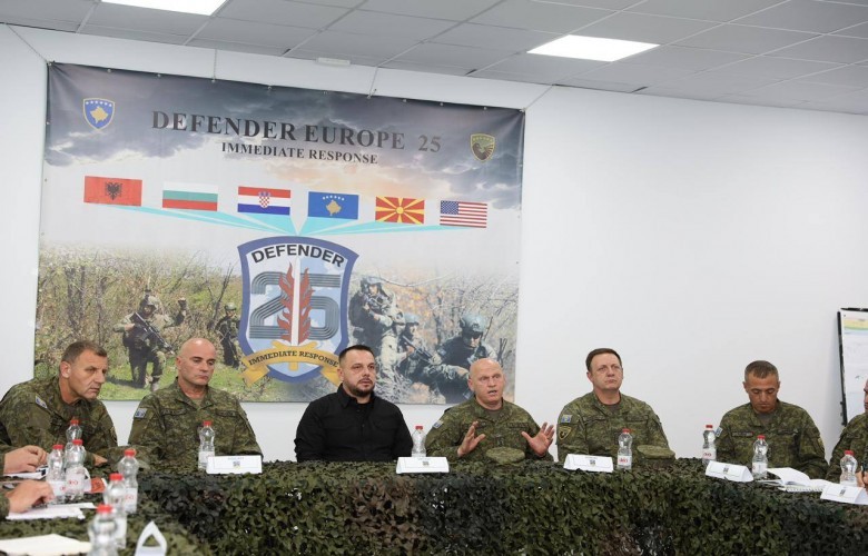 Maqedonci: Pjesëmarrja në ‘Defender Europe 25’ dëshmi e progresit të Forcës Maqedonci: Pjesëmarrja në ‘Defender Europe 25’ dëshmi e progresit të Forcës
