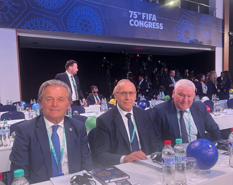 Krerët e FFK-së po marrin pjesë në Kongresin e 75-të të FIFA-s në Paraguai Krerët e FFK-së po marrin pjesë në Kongresin e 75-të të FIFA-s në Paraguai