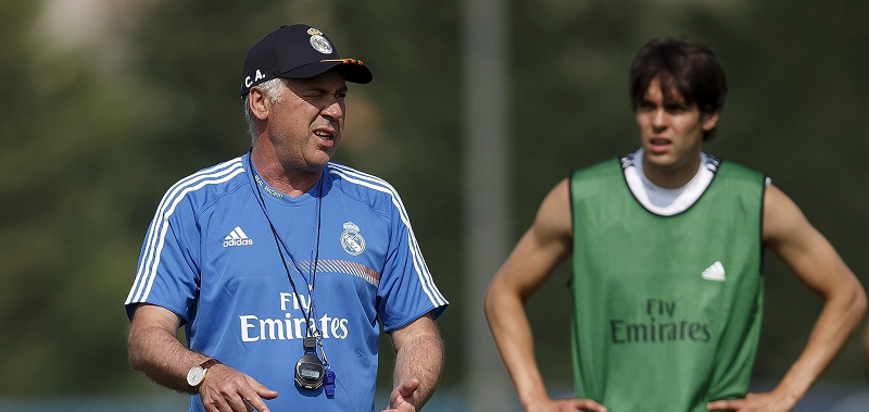 Ancelotti-Kaka, Brazili ëndërron me dyshen e artë të Milanit Ancelotti-Kaka, Brazili ëndërron me dyshen e artë të Milanit